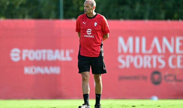 米体：阿莱格里仍然有意杯的禁赛处罚在身，重返米兰的首秀将推迟