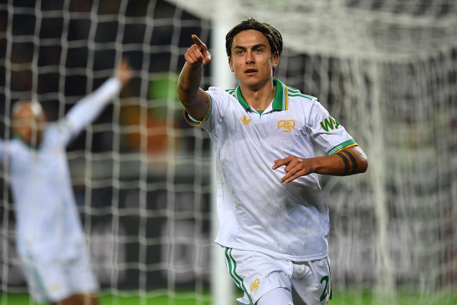 [图]意甲-马伦首秀进球迪巴拉传射 罗马2-0都灵